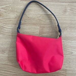 Longchamp Le Pliage Re-Play Replay Bicolor Nylon Shoulder Bag Purse